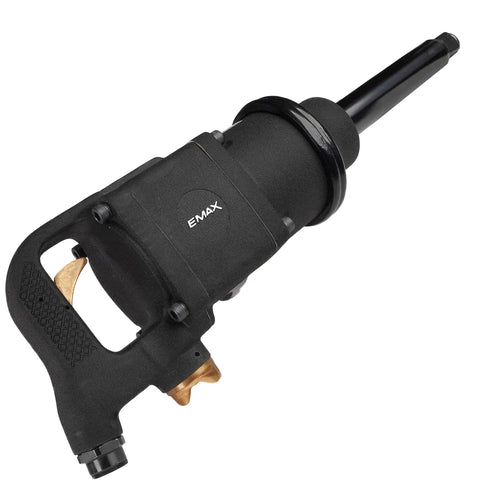 High Torque 1 Inch Drive Pneumatic Impact Wrench Pumps 1400 Ft Lbs With Blazing 3500 RPM Built With Aluminum Body And Ball Bearings For Heavy Duty Use By Mechanics Needing Fast Bolts Removal With Zero Hassle Delivering Killer Performance At Work