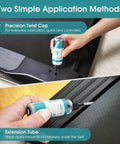 100 Percent Silicone Treadmill Belt Lubricant for High Temperature Stability application with twist cap and extension tube
