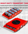 Heavy Duty Transport Tank with seamless welding, heavy-duty spindle for efficient handling and high load capacity.