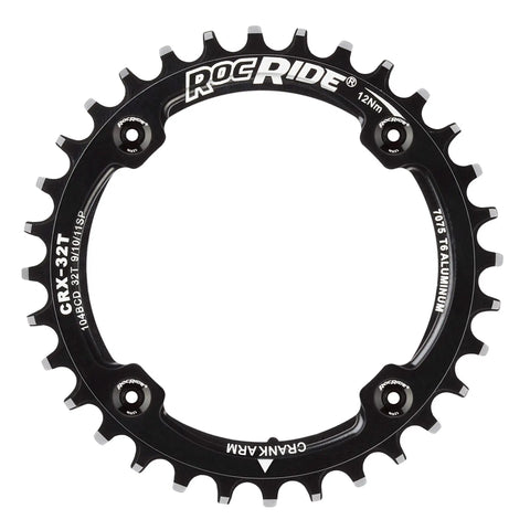 Narrow Wide Chainring 104 BCD For 9 Speed 10 Speed 11 Speed With 4 Bolts Lightweight 7075 T6 Aluminum 40g