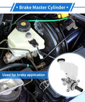 Brake Master Cylinder With Reservoir For Hyundai Elantra 2011 2014 Hydraulic Master Cylinder Replacement installed in engine compartment