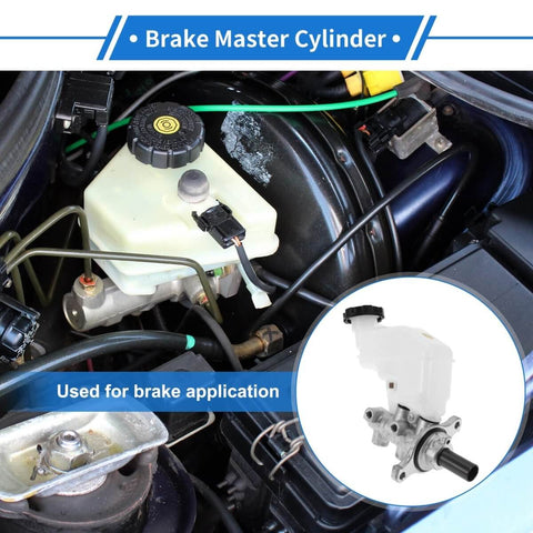 Brake Master Cylinder With Reservoir For Hyundai Elantra 2011 2014 Hydraulic Master Cylinder Replacement installed in engine compartment