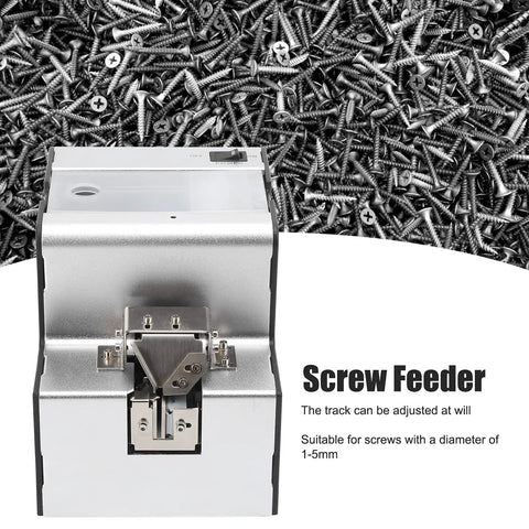 Automatic Screw Feeder And Driver For Fast Assembly, 2 Pieces Per Second Output, 200cc Capacity, Metal Build, Size 2