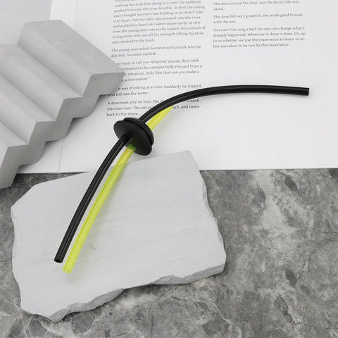 Fuel Hose Assembly Replacement Part 597967304 Direct OEM Replacement For Husqvarna 580BTS 570BTS 560BTS Backpack Leaf Blower And Jonsered BB2280 Compatible With Easy Install No Frills black and yellow rubber hose