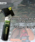 Compact Windproof Butane Torch Lighter Refillable Pocket Flame Tool For Camping Hiking Grilling And DIY Projects