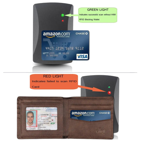 Men's Genuine Leather RFID Blocking Bifold Wallet With Two ID Windows Vegetable Tanned Cowhide Coffee Galaxy Finish open with cards