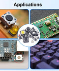 Applications of 260Pcs Micro Momentary Tactile Push Button Switch Kit with PCBs and keyboards