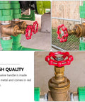 96mm Replacement Gate Valve Handwheel Outdoor Faucet 3.8 Inch Round Water Spigot Handle Square 9x9mm Broach Heavy Duty Casting