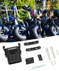 Heavy Duty Forklift Connector Electrical Wire Terminal 160 Amp Dc 150 Volt Male Female Charging Plug parts on display.