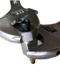 Heavy Duty Rivnut Insert Setting Tool For M4 M5 M6 M8 M10 Nutsert Installer Kit showing gripping mechanism and steel construction.
