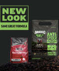 Ants And Spiders Granules Kills Lawn And Garden Pests Shaker Bag 3 lb packaging with text 'New Look Same Great Formula'
