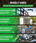 Construction, outdoor assembly, mechanical equipment, auto repair settings for Two Box Metric Hardware Kit With 3667 Pieces Of Bolts Nuts Washers And Screws Including Phillips Pan Head Hex Bolts Button Head Screws Grade Eight Point Eight And Ten Point Nine With Lock And Flat Washers For DIY Projects