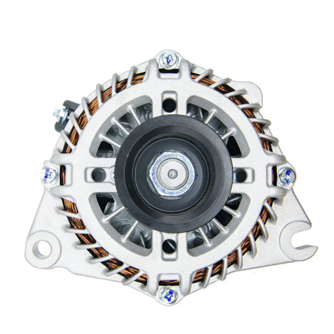 Front view of Alternator For CX-9 2007-2015 And 6 2009-2013 3.7L V6 Cars, 110 Amp 12V CW Rotation, 6-Groove Pulley