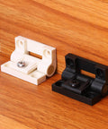 Customizable Torque Cabinet Hinge Set For DIY Furniture And Cabinets 43x36mm Plastic Countersunk Hinges Black Finish 4 Pack Uxcell