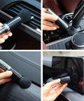 Four Pack Microfiber Duster Brush Set For Keyboards Phones Cars And More, Ultra Soft Fibers cleaning car dashboard and controls