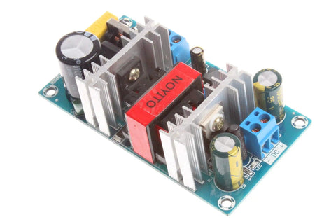 Isolated AC To DC Power Supply Module 120V To 240V Input, 12V DC Output, 4A Continuous Current, 6A Peak, 72W Max, Industrial Grade