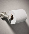 Composed Wall Mounted Pivoting Toilet Paper Holder in Vibrant Polished Nickel with rust resistant finish and easy mounting