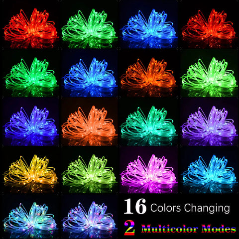 160Ft Connectable Rope Lights With 480 LEDs Waterproof Color Changing String Lights For Holiday Decor 16 Color Modes
