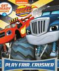 Cover of Super Sweet Kids Picture Book Featuring Wild Monster Machine Races And Valuable Life Advice About Playing Fair.