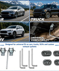 Premium 10pcs Exhaust Hanger Rod Set With Double Length Muffler Brackets For Custom Repair And Car Tuning Projects Ensuring Secure Mounts, universal fit kit
