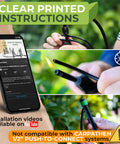 Drip Irrigation System Kit Complete Garden Watering Solution With Adjustable Emitters No Fuss Easy Setup with installation guide