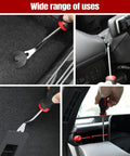 Top Shelf 6 Piece Auto Trim Removal Kit With Pivot Levers using extractors for removal in vehicle interior without scratches.
