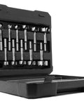 Nail Those Perfect Round Cuts With This Heavy Duty Forstner Bit Set featuring 14 precision bits in a sturdy carrying case.