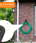 Heavy Duty Metal Garden Hose Holder Wall Mounted Outdoor Water Hose Reel Rust Proof Steel Hanger with anti-slip function