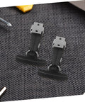 Heavy Duty Rubber Hood Latch Kit For Engines And Tool Boxes, Easy Install Hasp Latch, durable stainless steel, rubber, top view