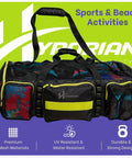 Premium Scuba Mesh Gear Bag for Big Gear, Extra Large 100L Dive Backpack With Reinforced Bottom and Wide Shoulder Straps