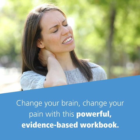 Tackle Chronic Pain With This CBT And Mindfulness Workbook: Simple Brain-Reset Techniques To Cut Pain, Boost Mood, And Reclaim Your Daily Life With Practical, No-Nonsense Exercises For Real World Pain Relief, Steady Progress, And Less Stress. woman holding neck with pain