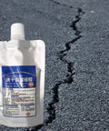 Heavy Duty Roof Sealant And Crack Patch For Asphalt Shingles And Metal Roofs Creates An Instant Watertight Barrier in a pouch.