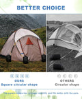 Heavy Duty Water Weight Bags For Gazebos And Pop Up Canopies Set Of 4 220 Lbs Capacity Easy Grip Handles Durable PVC Construction