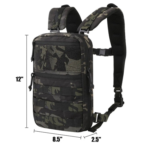 Tactical Molle Hydration Pack One And A Half Liter Capacity Water Reservoir Bag for Molle Vest Backpack Lightweight Durable