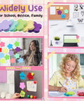 Colorful Flower Sticky Notes 3 Inch Pack Of 24 With 100 Sheets Per Pad used in office, school, and home settings