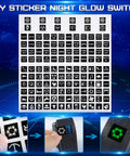 Beef Up Your Ride With A 10 Pack Marine Rocker Switches Waterproof Toggle Set DIY night glow stickers for customization