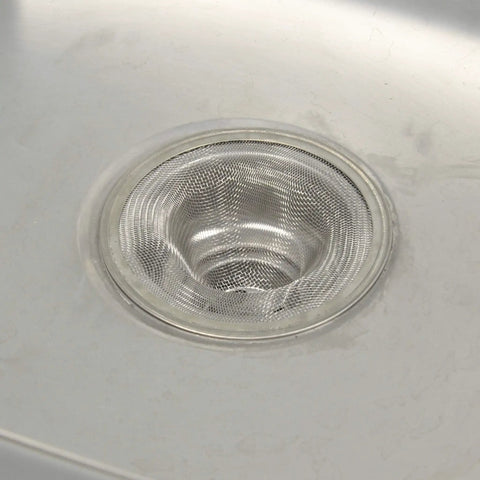 2 Inch Mesh Bathroom Sink Strainer In Stainless Steel For Lavatory Drains Hair Catcher That Keeps Clogs Away Universal Fit