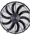 Spal 30102044 Puller Cooling Fan 13 Inch High Performance Curved Blade Electric Axial Blower for vehicle engine radiator.