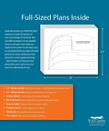 Full-size 24x28 inch plans for 'Build Your Own Strip Canoe Step-By-Step Full-Size Plans For Eight Field-Tested Canoes With Easy-To-Follow Instructions And 100 Plus Photos And Illustrations'