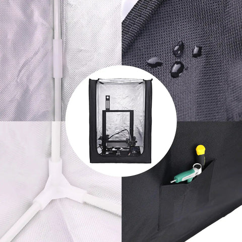Heavy Duty 3D Printer Enclosure Cover That Keeps Your Workshop Chill And Safe With Straight Up Fireproof Dustproof Shield For Smooth Daily Prints And Stable Heat Zero Stress Guaranteed
