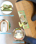 Pocket Door Hardware Kit For RV Sliding Doors Including Hanger Rollers And Connection Plate, Easy Install Assembly