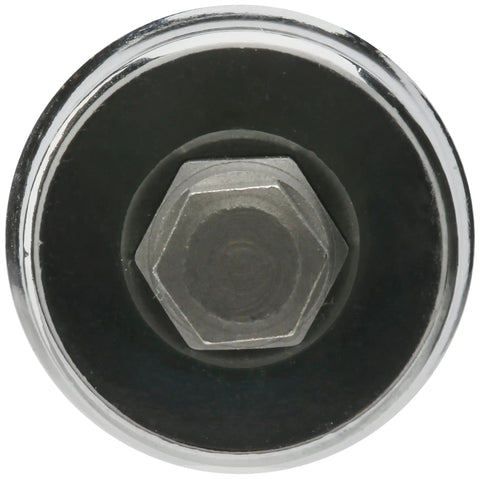 Top view of a Three Eighths Inch Drive Hex Bit Socket 5mm Metric Built To Last, showing hex shape and durable construction.