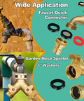 Wide application of 32 Size 705 Piece Plumbing Washers And O Ring Kit 2 In 1 Rubber Gasket Assortment for DIY home repair.