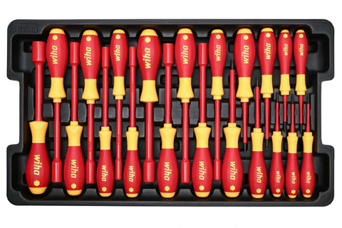 Insulated Electrician Tool Set 80 Piece Pro Grade Kit With Screwdrivers Pliers Sockets Nut Drivers And Wire Strippers In Rolling Case