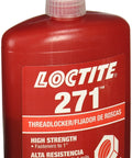 Mil Spec Red Threadlocker For Fasteners Up To One Inch Diameter Heavy Duty High Strength Low Viscosity Red Sealant 250 Milliliter Bottle