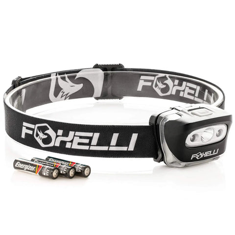 Ultra Bright LED Headlamp For Outdoor Adventures With White And Red Light Modes Do It All Tilt Adjustable Headband Lightweight Waterproof