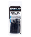 Quick Disconnect Fuel Line Fitting For 5 By 16 Inch ID Fuel Line With Double Seal Connector And Hose Clamp Fits Mercury Mariner And Force Outboards Easy Install in retail packaging