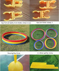 Components of Drone Racing Practice Kit For Home Use Build Skills In Model Aircraft Racing With A Portable Obstacle Course Set