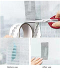 Self Adhering Window Screen Repair Tape For Torn Screens, Easy No Fuss Quick Fix For Doors And Windows, Weather Resistant Mesh Patch, installation