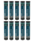 Pro Grade Multi Purpose Synthetic EP Grease NLGI 2 Red Lithium Complex For Auto And Industrial Use 10 Tubes Of 14 Oz Each